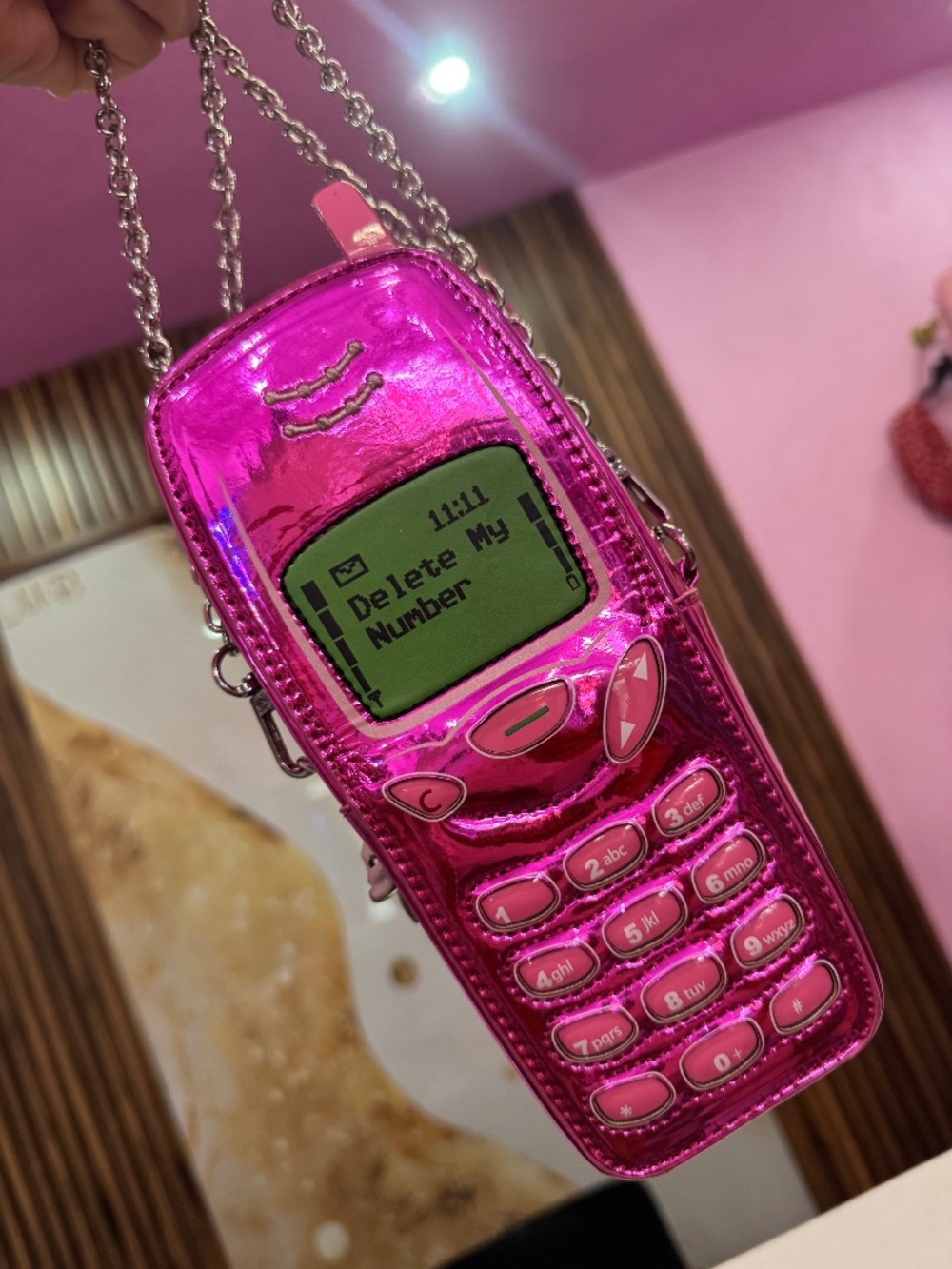 Dolls Kill Pink Cell Phone Crossbody Bag ✨💗
